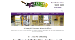 Desktop Screenshot of acepaintsfurniture.com